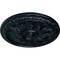 Ekena Millwork Kirke Ceiling Medallion (Fits Canopies up to 3 3/4"), Hand-Painted Night Shade, 15 3/4"OD x 5/8"P CM16KINSF - alternate 4